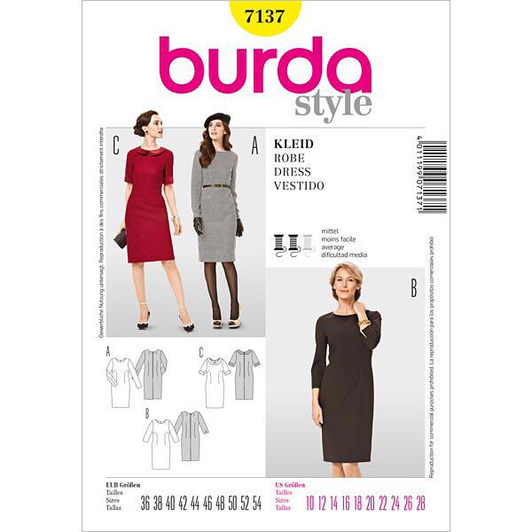 Dress, Burda 7137,  image number 1