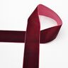 Velvet ribbon [36 mm] – burgundy,  thumbnail number 1
