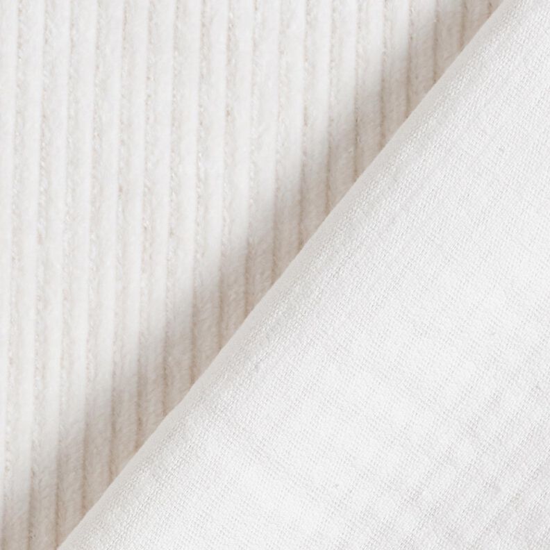 Stretchy wide corduroy – offwhite, image number 3