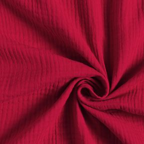 GOTS Double Gauze/Muslin | Tula – carmine, 