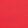 Cotton Poplin Little Dots – red/white,  thumbnail number 1