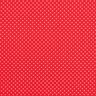 Cotton Poplin Little Dots – red/white,  thumbnail number 1