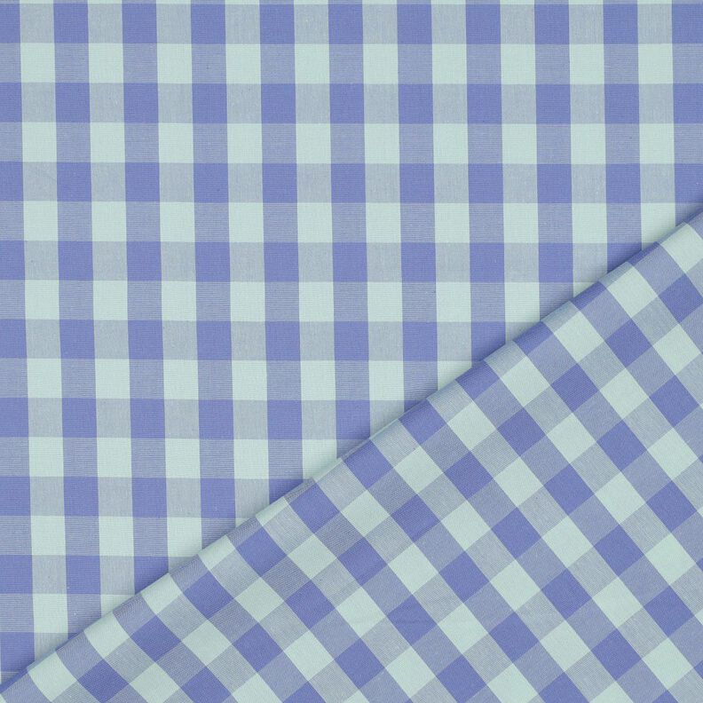 Cotton Poplin Check| Poppy Fabrics – pale mint/mauve,  image number 4