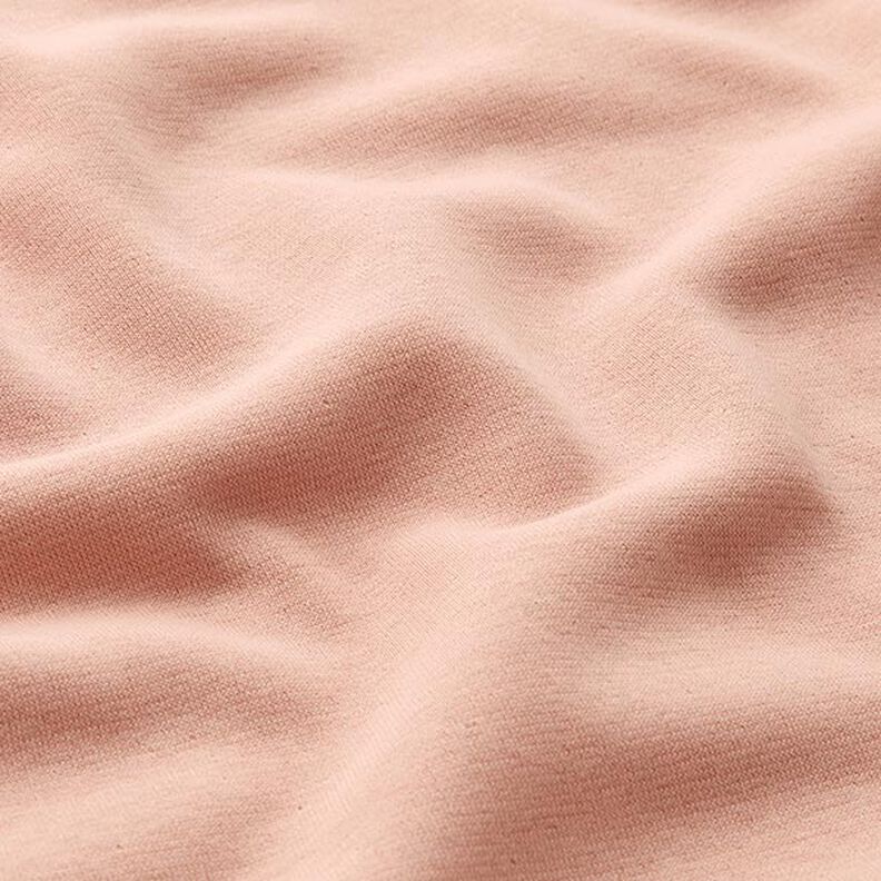 Brushed Sweatshirt Fabric plain Lurex – pink/gold,  image number 3