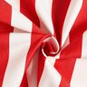 Outdoor Fabric Canvas Block Stripes – red/ivory,  thumbnail number 3