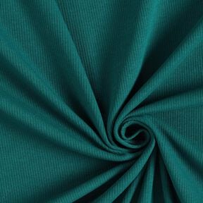 Ribbed Jersey fine 2-1-1-1 ribs – dark green, 