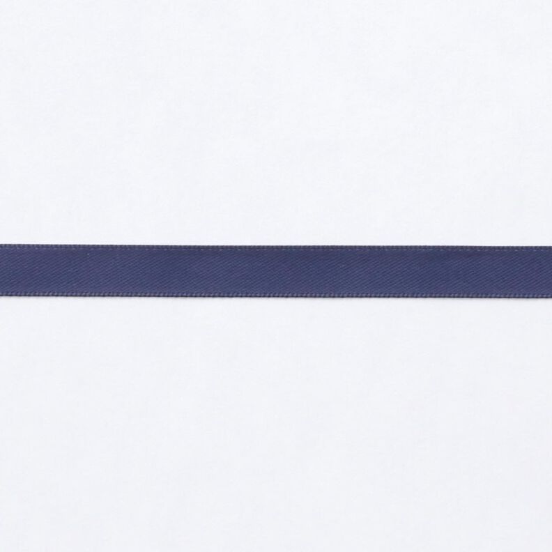 Satin Ribbon [9 mm] – navy blue,  image number 1