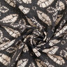 Crêpe Chiffon Leaf Print – black/beige,  thumbnail number 4