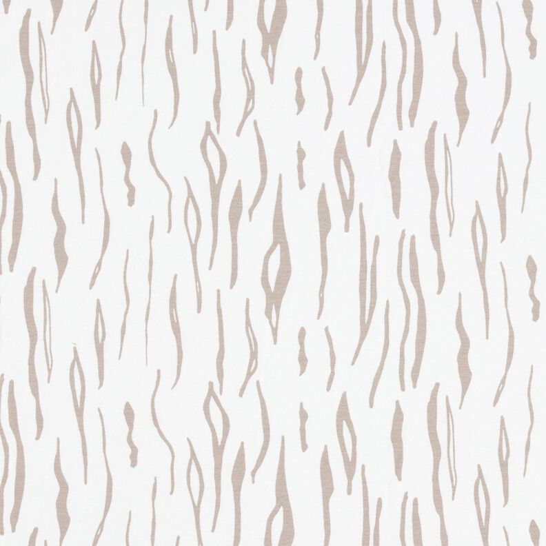 Zebra cotton jersey – offwhite,  image number 1