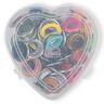 Eyelets with discs, in heart box [14 mm] | Prym – red,  thumbnail number 2