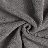 Towelling Fabric – dark grey,  thumbnail number 1