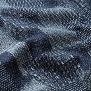 patchwork denim fabric – navy blue, 