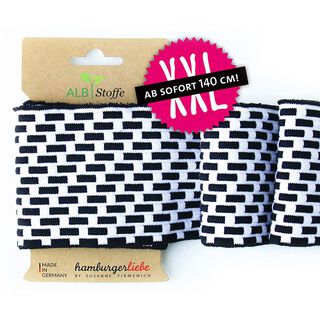GOTS Organic knit ribbing CUFF ME ICON [140 cm | 8 cm] | Albstoffe | Hamburger Liebe, 