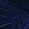 Stretch Velvet navy blue,  thumbnail number 1