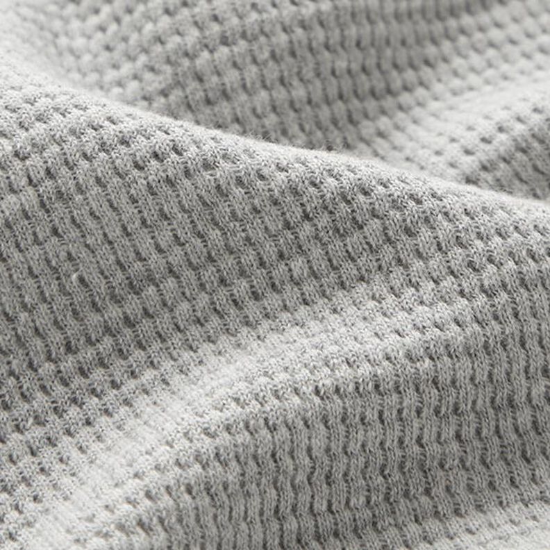 Mini Cotton waffle jersey Plain – light grey,  image number 3