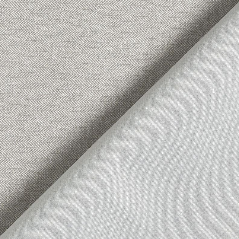Blackout Fabric Blackout fine herringbone – silk grey,  image number 3