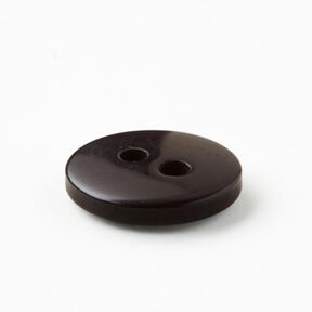 2-hole button round [Ø 11 mm] – black, 