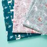 Cotton Jersey Rabbit & Deer – petrol,  thumbnail number 3