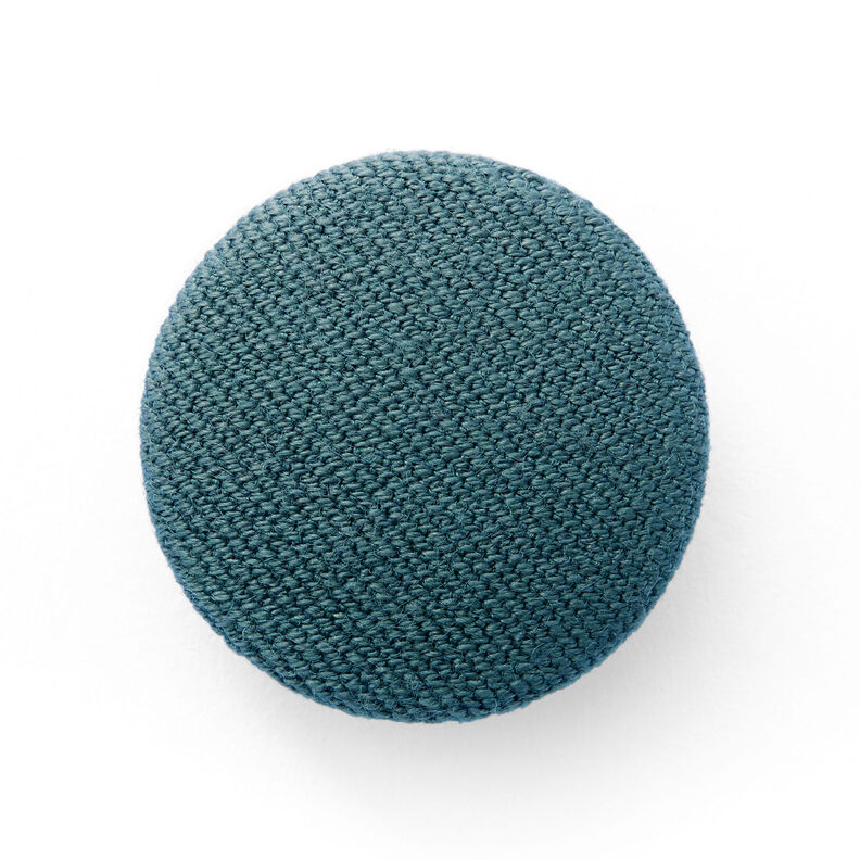 Covered button, Bi-Stretch Gabardine – green,  image number 1