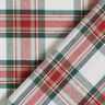 Decor Fabric Jacquard classic check – offwhite/carmine,  thumbnail number 4