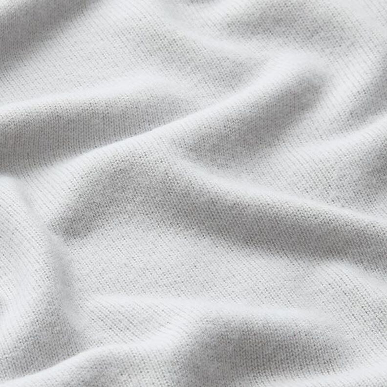 Fine Knit plain – silver grey,  image number 2