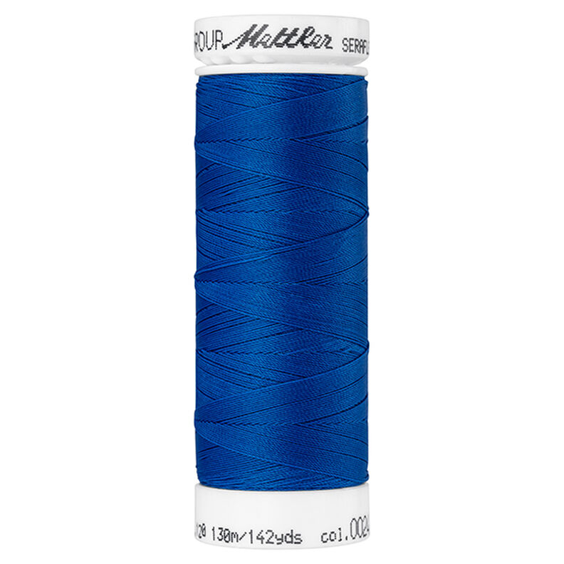 Seraflex Stretch Sewing Thread (0024) | 130 m | Mettler – blue,  image number 1
