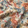 Decor Fabric Half Panama flowers and berries – natural/caramel,  thumbnail number 2