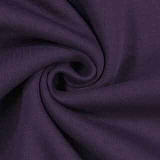 Brushed Sweatshirt Fabric – aubergine, 