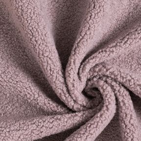 Upholstery Fabric Sheepskin look – mauve grey, 