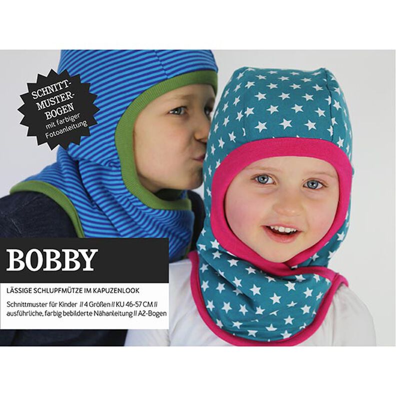 BOBBY - casual hooded balaclava-style hat, Studio Schnittreif,  image number 1