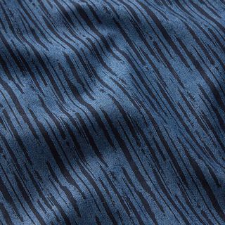 Broken Stripes Stretch Denim – denim blue, 
