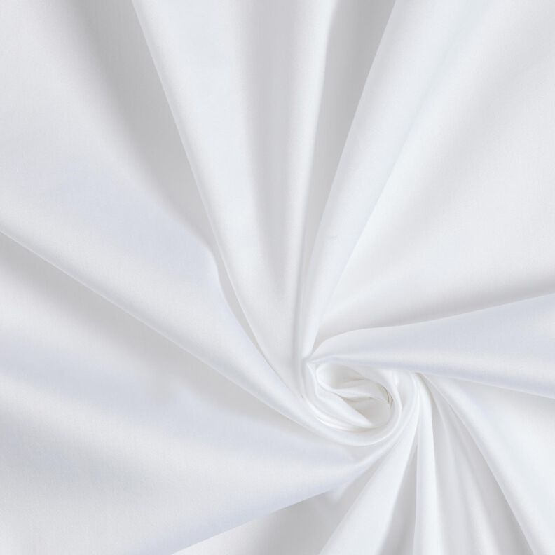 Sateen Plain – white,  image number 1