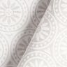 Outdoor fabric Jacquard Circle Ornaments – light grey/offwhite,  thumbnail number 4