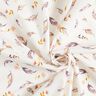 Organic Cotton Poplin feathers and flower branches – ivory,  thumbnail number 3