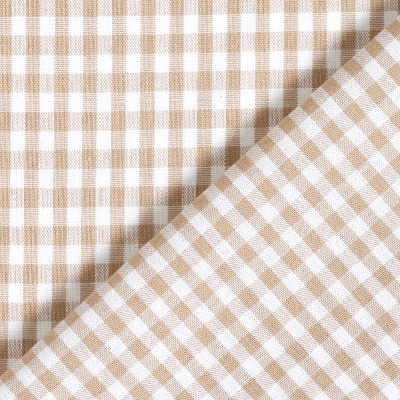 Cotton Vichy check 0,5 cm – anemone/white,  image number 4