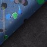 Softshell dripping blobs Digital Print – denim blue/grass green,  thumbnail number 5