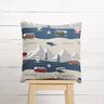 Decor Fabric Half Panama VW Adventure – denim blue/natural,  thumbnail number 8