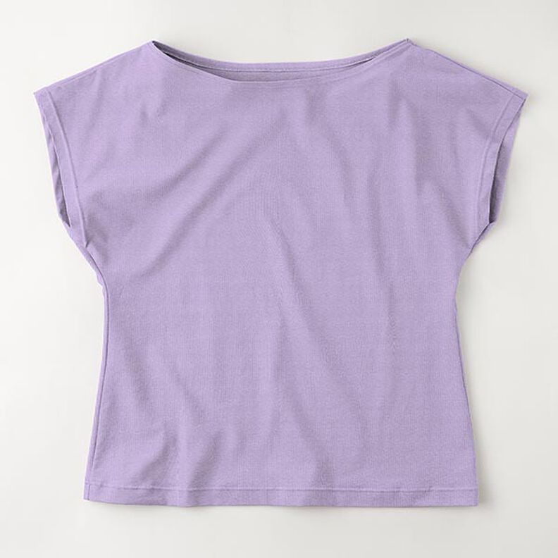 Medium Cotton Jersey Plain – mauve,  image number 8