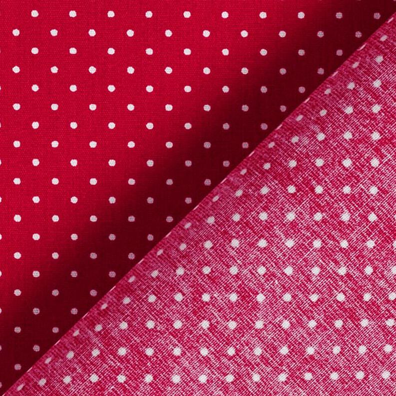 Coated Cotton Little Dots – red,  image number 5