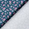 Cotton Poplin Fine Flowers – blue/pastel violet,  thumbnail number 4