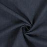 Linen fabric ramie mix stonewashed, heavy quality – midnight blue,  thumbnail number 1