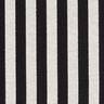 Decor Fabric Jacquard broad stripes – ivory/black,  thumbnail number 1