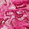 Bouclé lace flowers – intense pink,  thumbnail number 2