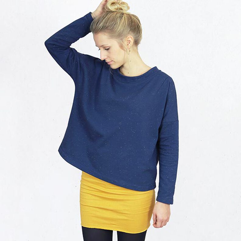 FRAU ISA jumper with stand-up collar, Studio Schnittreif  | XS -  XL,  image number 7