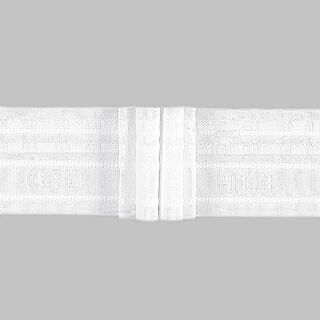 Pleated Curtain Tape 4x, 50 mm – white | Gerster, 