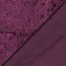 Panne velvet – aubergine,  thumbnail number 3