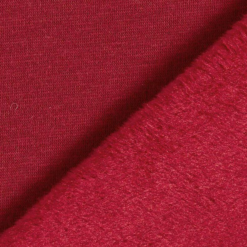 Alpine Fleece Comfy Sweatshirt Plain – carmine,  image number 5