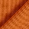 Mini Cotton waffle jersey Plain – terracotta,  thumbnail number 4