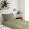 Cotton Cretonne tropical leaves – black/green,  thumbnail number 7