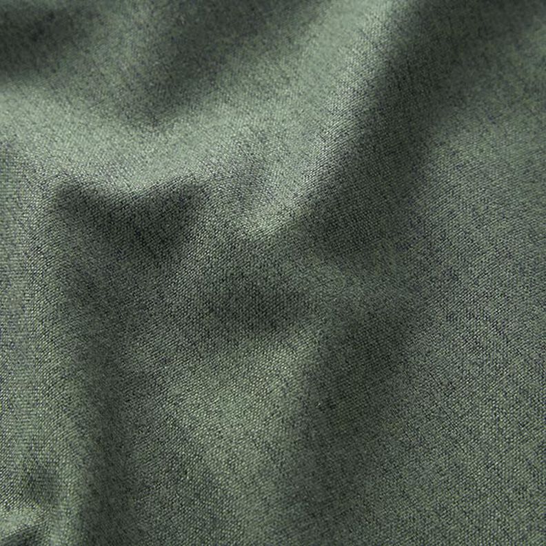 Fine melange upholstery fabric – dark green,  image number 2